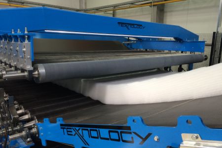 Texnology X2 thermobonding line E 25 40 SF 40 5T - Texnology video